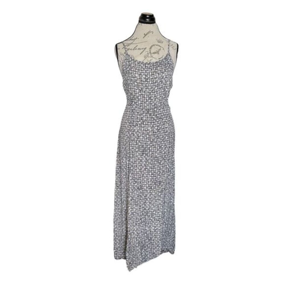 Vintage Sigrid Sport Olsen Womens Dress Size 14 Sleeveless Maxi 90s Y2k Friends